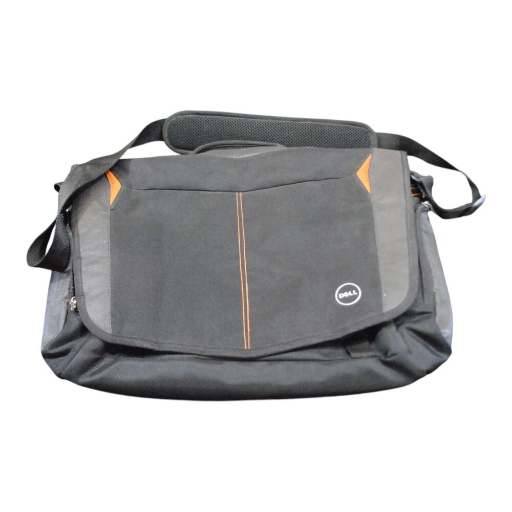 Dell Laptop Bag/Soft-sided Briefcase Black Padded Computer Case Shoulder Strap